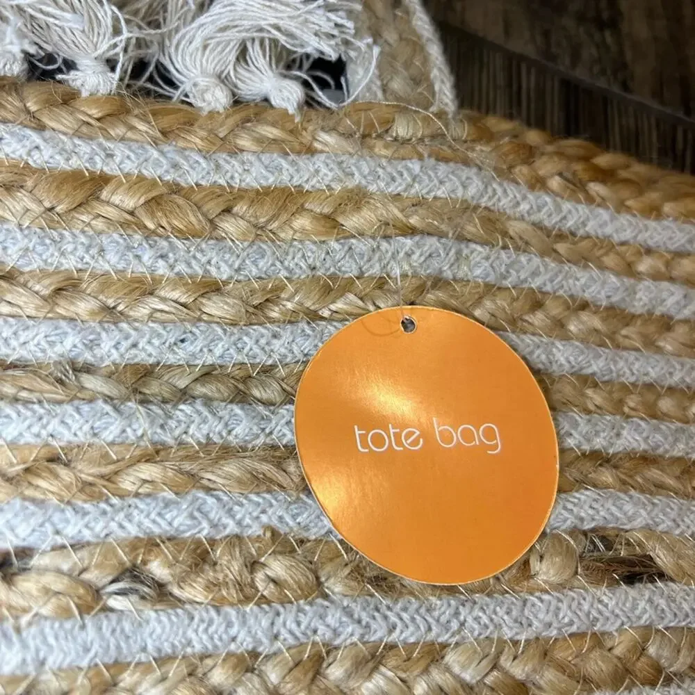 C & C California Home Woven Tote Bag